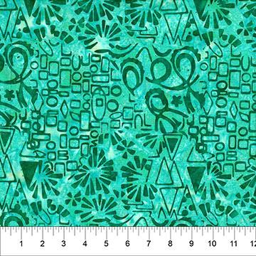 Northcott Abstraction, 83811-62, Turquoise,