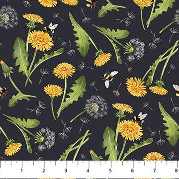 Northcott Beecroft, 26672-97, Charcoal Multi