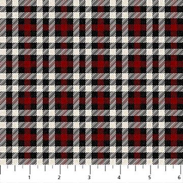 Northcott, Deborah Edwards, West Creek Wovens, W23906-24, Red Black