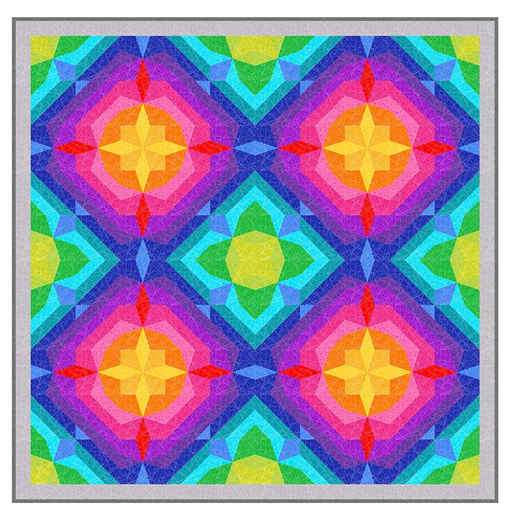 Northcott Fanfare Pattern, PTN5046, Patrick Lose