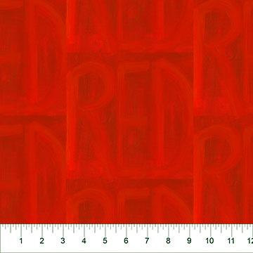 Northcott Modern Palette, 40065-24, Scarlet