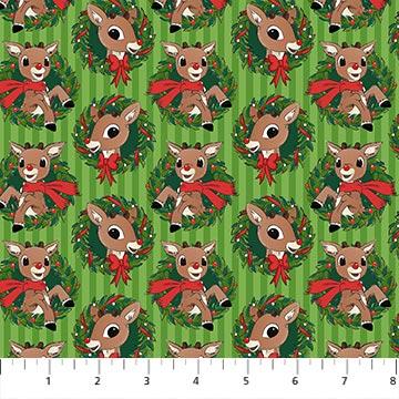 Northcott Rudolph The Red, RD1002-73,Green,
