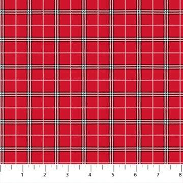 Northcott Rudolph The Red, RD1009-24, Red,