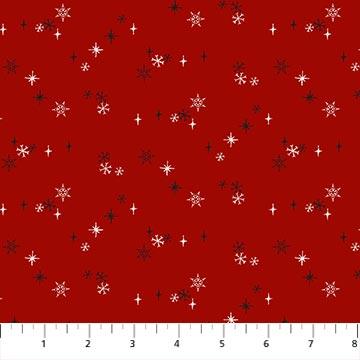 Northcott Rudolph The Red, RD1010-26, Dk Red,