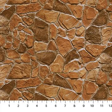 Northcott The Nativity, DP24659-37, Rust Multi