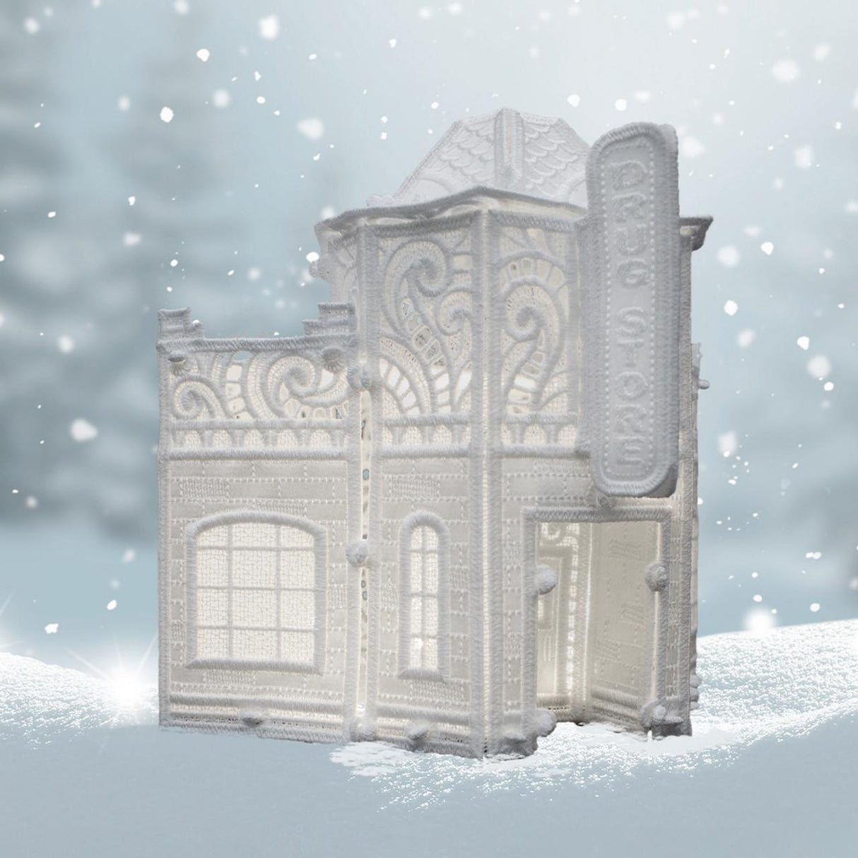 OESD, Christmas Village: Drug Store, 12799CD