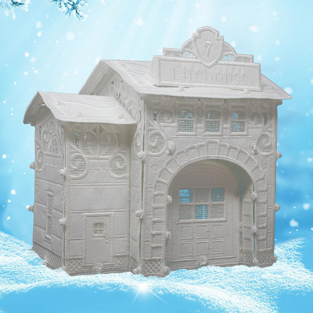 OESD, Christmas Village: Firehouse, 12647CD