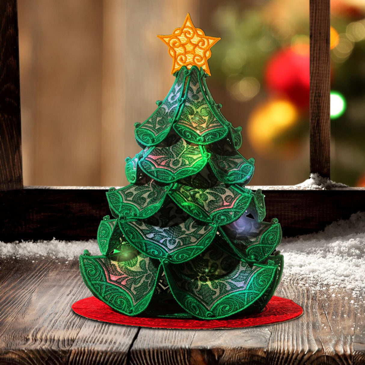 OESD, Freestanding Christmas Tree, 12700CD