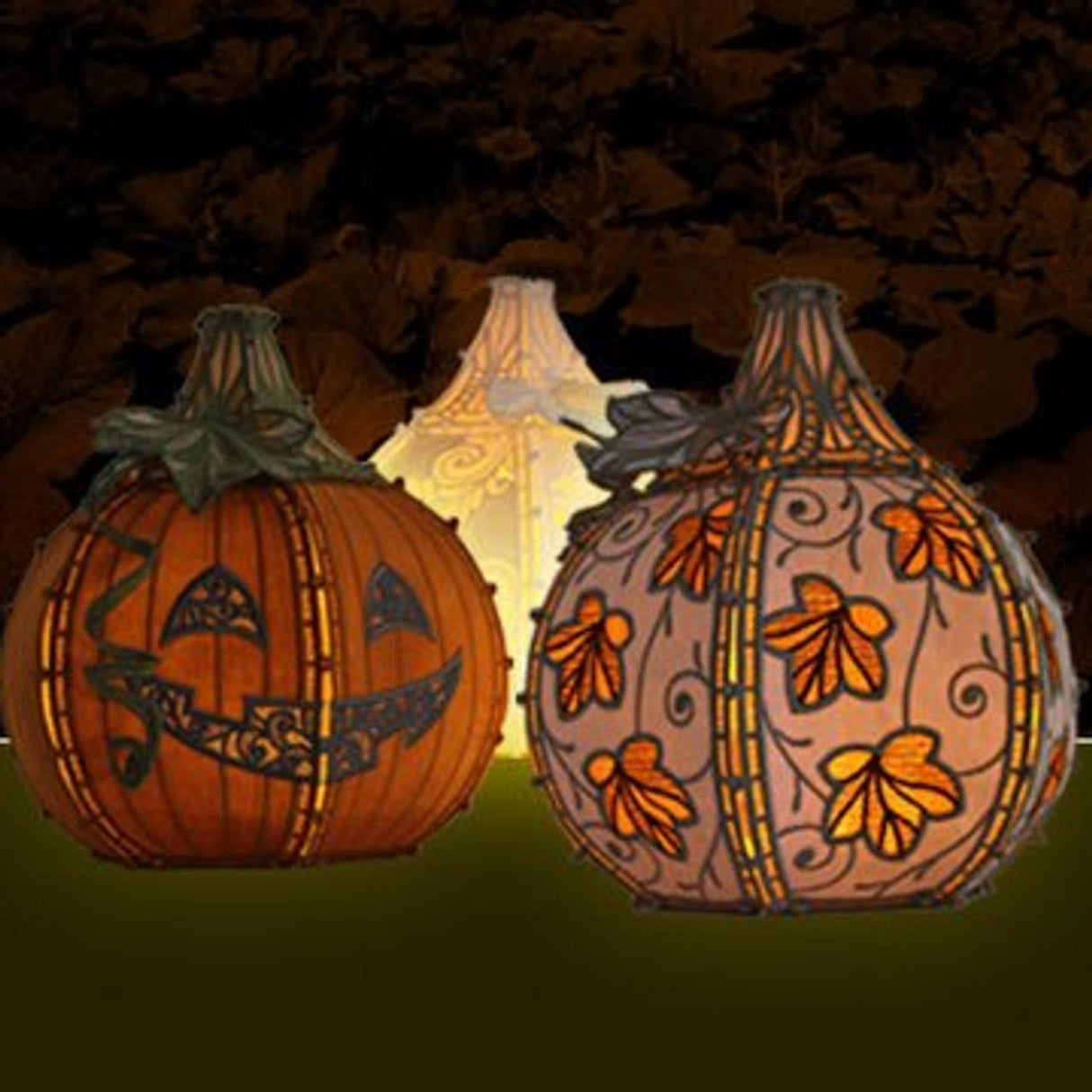 OESD, Freestanding Pumpkin Patch, 12516CD