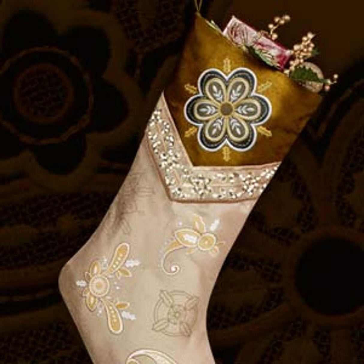 OESD Gifts Of Gold Appliqués Machine Embroidery Designs, CD