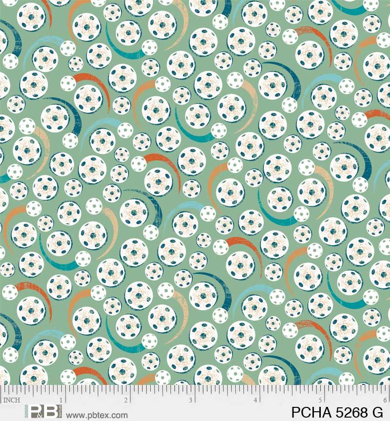 P & B Textiles Pickleball Champ, PCHA 5268 G, Seafoam, Courtney Morganstern