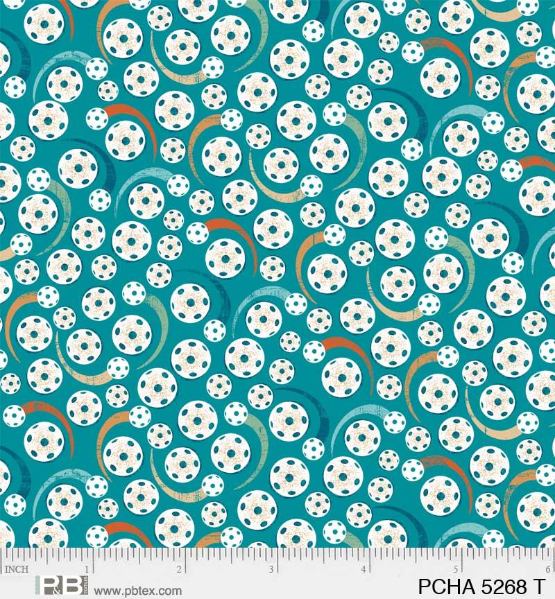 P & B Textiles Pickleball Champ, PCHA 5268 T, Teal, Courtney Morganstern