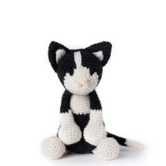 Paddy the Black and White Cat, PADDYTOFT, Crochet Kit