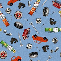 QT Fabrics, Mister Mechanic, 28874-B