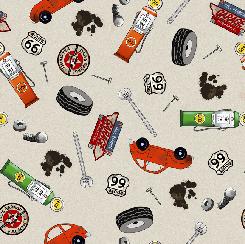 QT Fabrics, Mister Mechanic, 28874-K