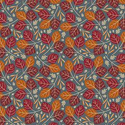Qt Fabrics Feelin' Fallish, 2600 32111 B, Blue,