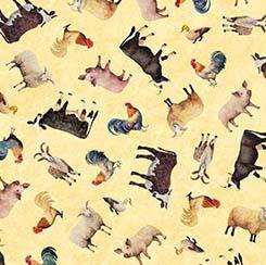 Qt Fabrics Heartland, 30459-S, Corn, Morris Creative Group