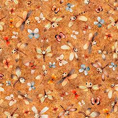 Qt Fabrics Pandaland, 2600 31913 A, Cinnamon,
