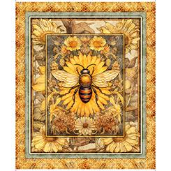 Qt Fabrics Queen Bee, 30481-S, Honey, Morris Creative Group