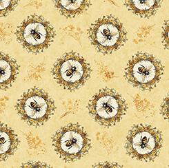 Qt Fabrics Queen Bee, 30484-S, Chamois, Morris Creative Group