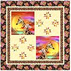 Quilting Treasures Giraffe Safari, PATTRN-4249A, ,