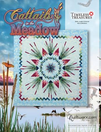 Quiltworx, Cattails in The Meadow 2018, JNQ00242P1