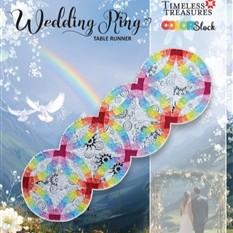Quiltworx, Wedding Ring Table Runner, JNQ00211P4