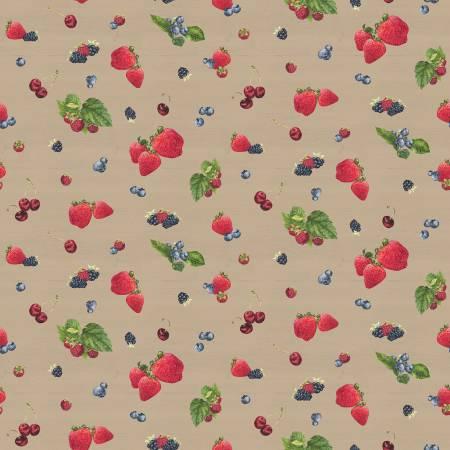 Riley Blake, 12 Monthly Placemats, C12411-TAN, TAN