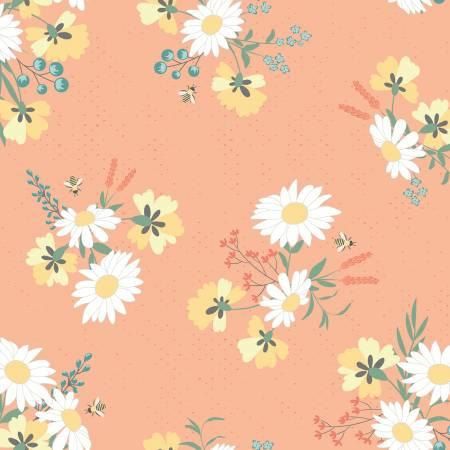 Riley Blake, Amanda Castor, Sunshine&Sweet Tea, C14320-PEACH, Peach