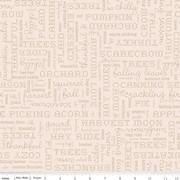 Riley Blake Autumn, C14667-LATTE, Latte, Lori Holts