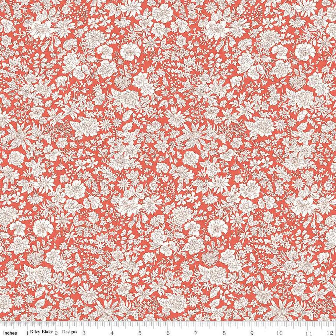 Riley Blake Designs Emily Belle, 01666433A, Paprika,