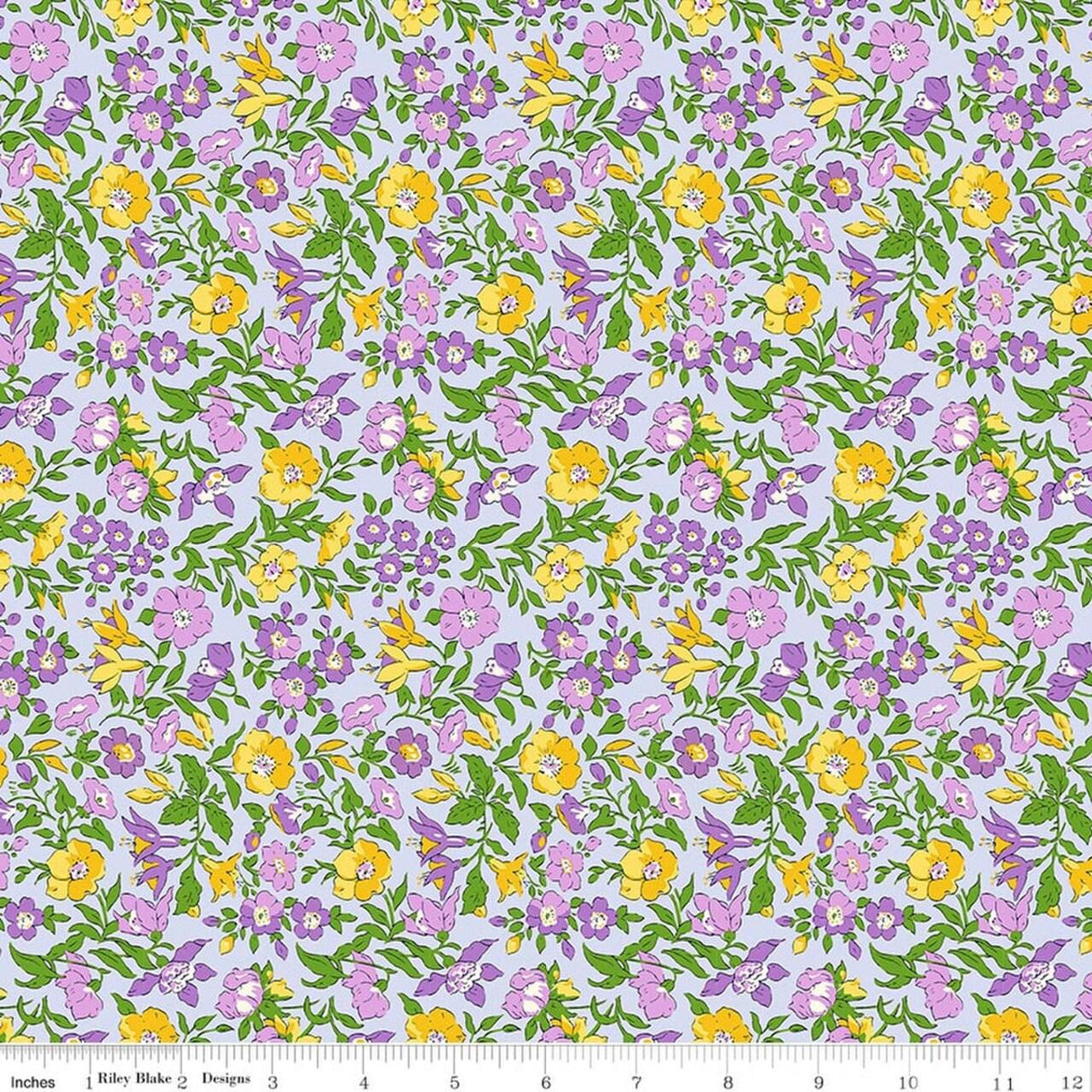 Riley Blake Designs Everlasting, 01667516A, Purple,