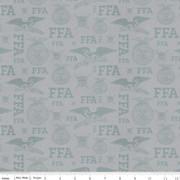 Riley Blake Designs Ffa Forever Blue, C13952-GRAY, Gray