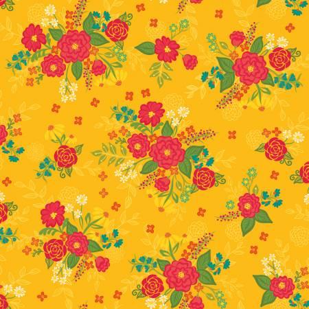 Riley Blake, Indigo garden, C11270-YELLOW, YELLOW