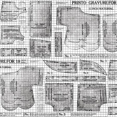 Riley Blake, Judy Wecker Frisch, Sew Journal, C13890-BLACK, Black