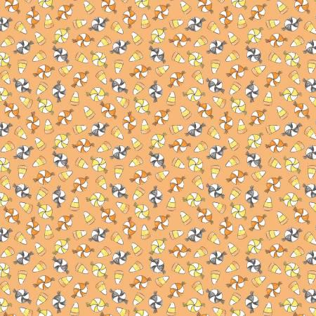 Riley Blake, Lindsay Wilkes, Fright Delight, C13232-ORANGE, Orange