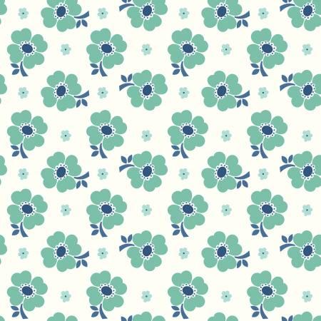 Riley Blake, Lori Holt, Bee Vintage, WB13092-SEAGLASS, Sea Glass