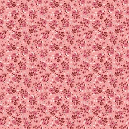 Riley Blake, Lori Holt, Calico, C12840-CORAL, Coral