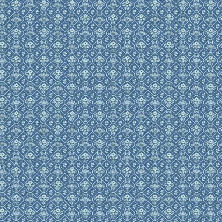 Riley Blake, Lori Holt, Calico, C12841-DENIM, Denim