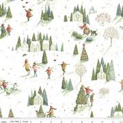 Riley Blake Magical Winterland, C14942-SNOW, Snow, Lisa Audit