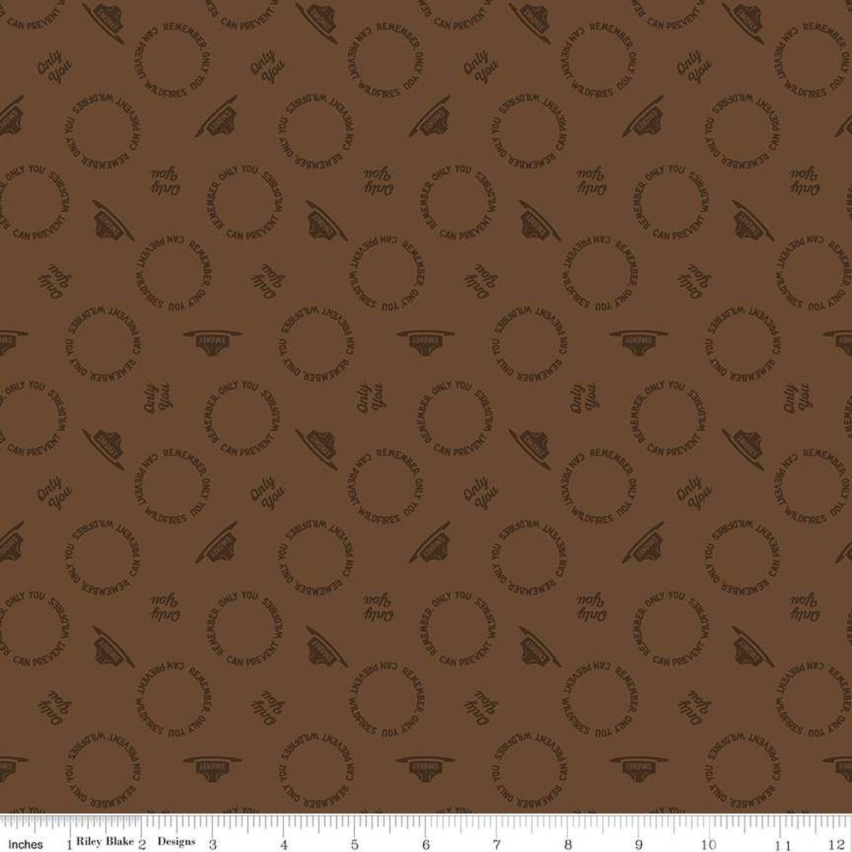 Riley Blake Only You, C14644-BROWN, Brown,