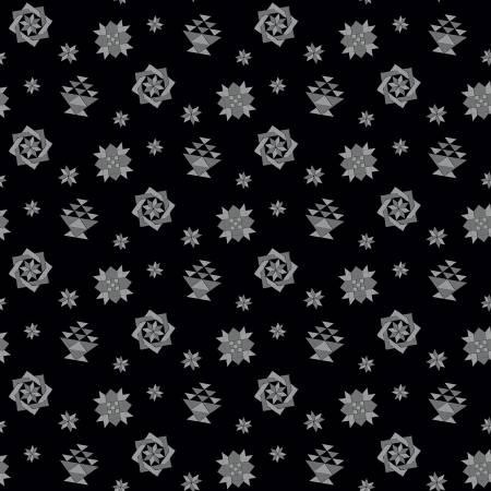 Riley Blake, Tara Reed, Spring Barn Quilts, C14332-BLACK, Black