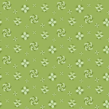 Riley Blake, Tara Reed, Spring Barn Quilts, C14332-GREEN, Green