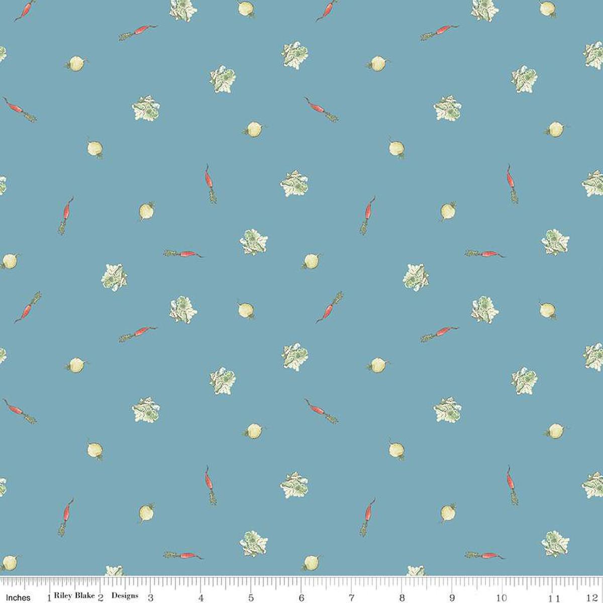 Riley Blake Thetaleof P Rabbit, C14703-BLUE, Blue,