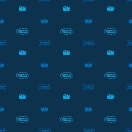 Riley Blake, Thomas & Friends All, C11005-NAVY, NAVY