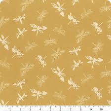 Riley Blakes Designs Awakening, C17102-GOLD, Gold,