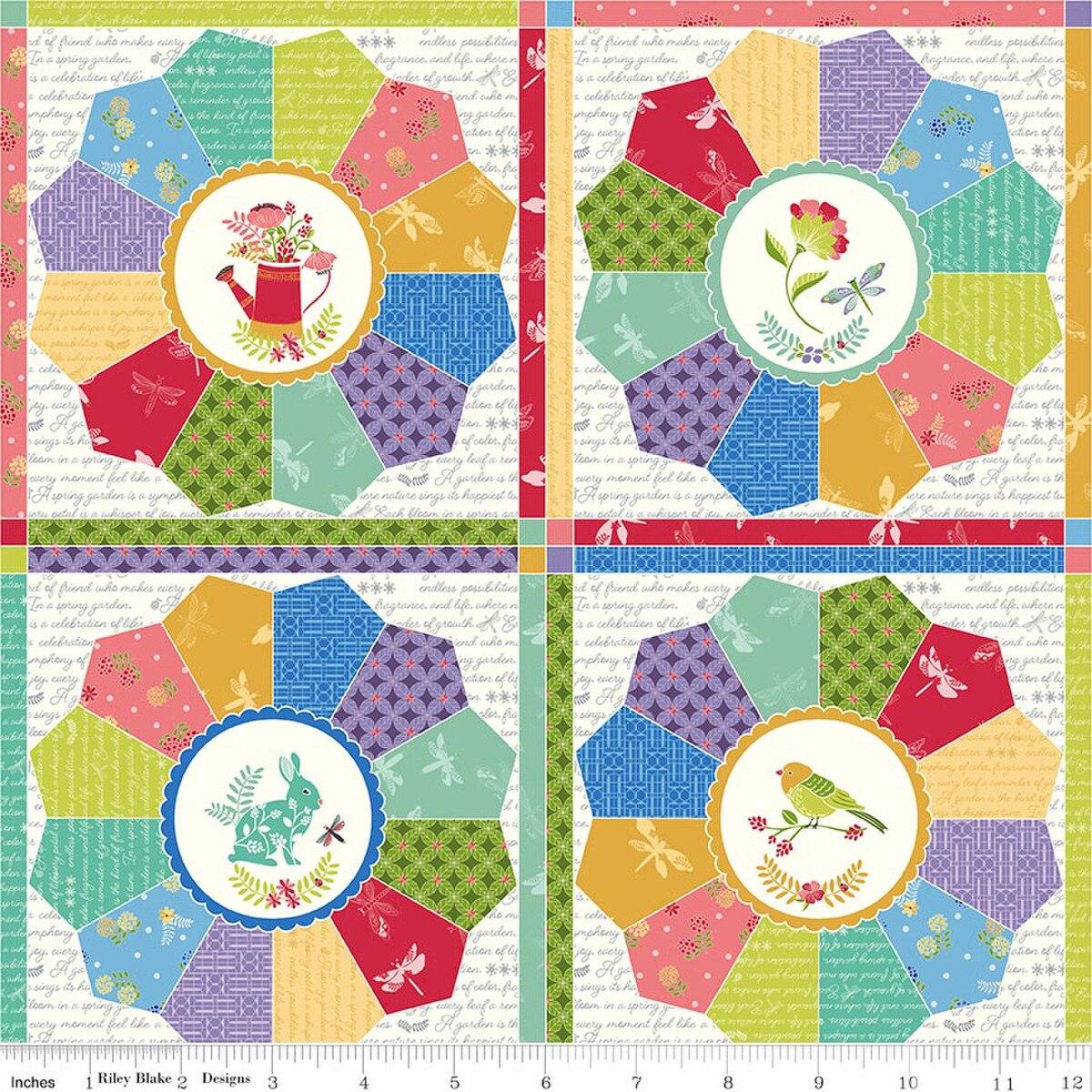 Riley Blakes Designs Awakening, C17108-MULTI, Multi,
