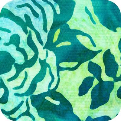 Robert Kaufman Azure Breeze, AVM-22447-213, Teal, Lauren Wan