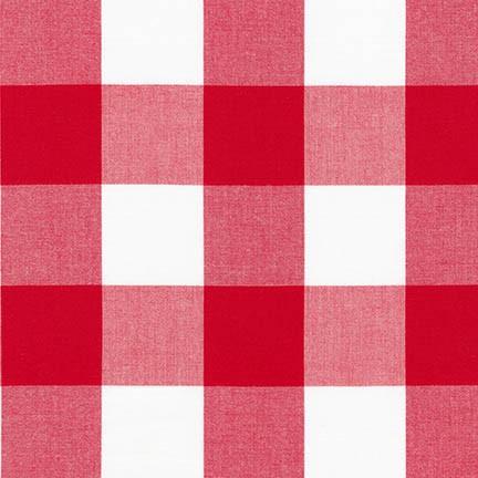 Robert Kaufman, Carolina Gingham, p-16725-91, Crimson