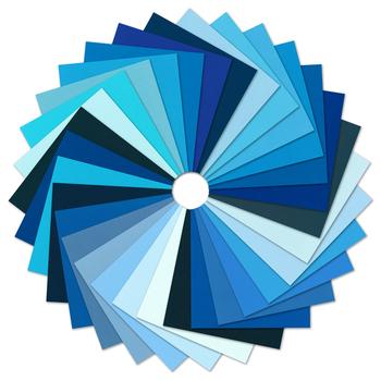 Robert Kaufman Color Patchwork, CHS-1371-42, Sapphire,